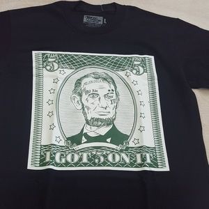 100% preshrunk cotton t-shirt